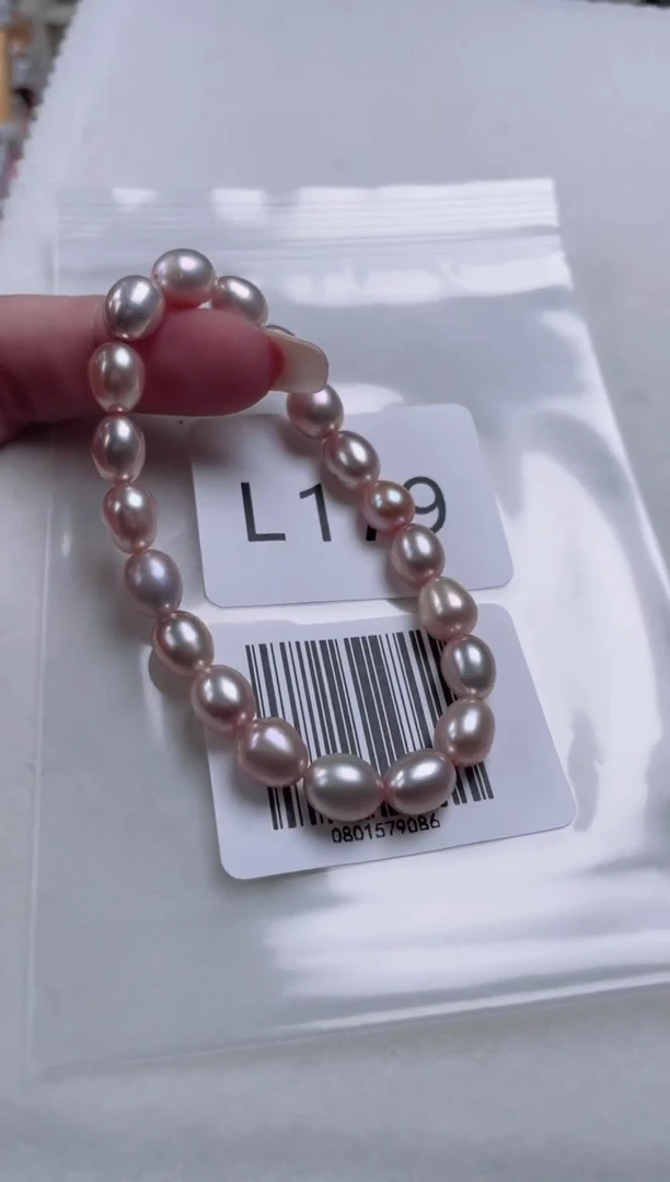 未镶嵌淡水珍珠手链L179