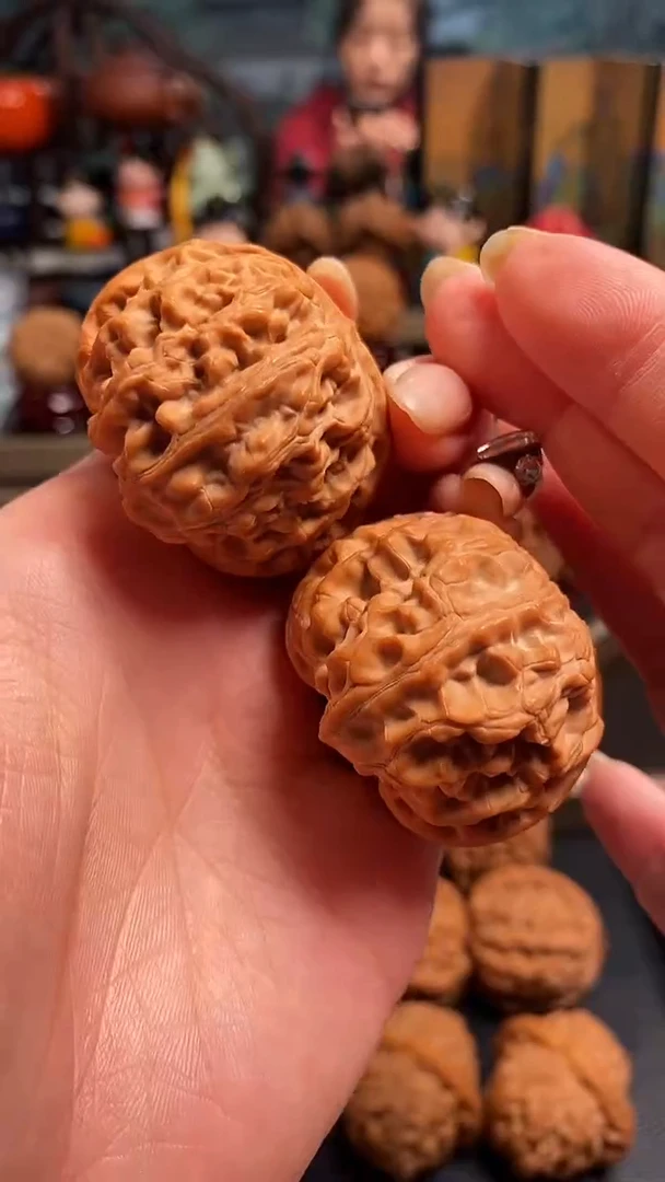 【闪购商品】文玩核桃把件H784苹果园41