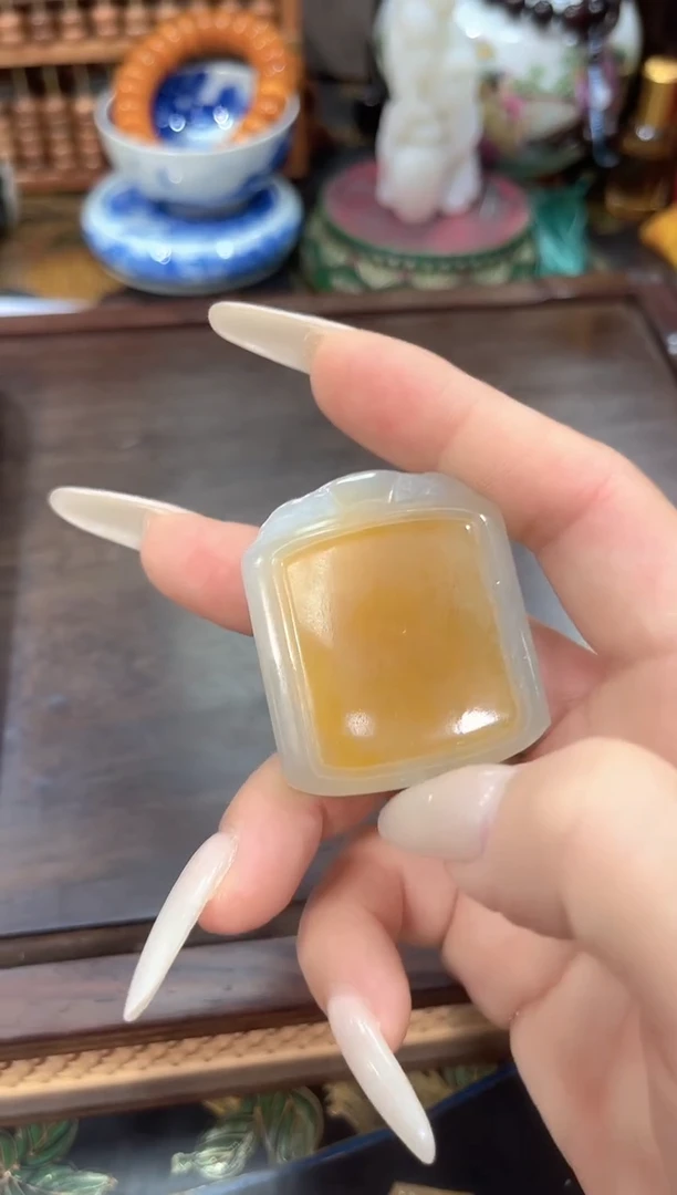 和田玉未镶嵌颈饰【晋博雅物】【玉器】玉牌003