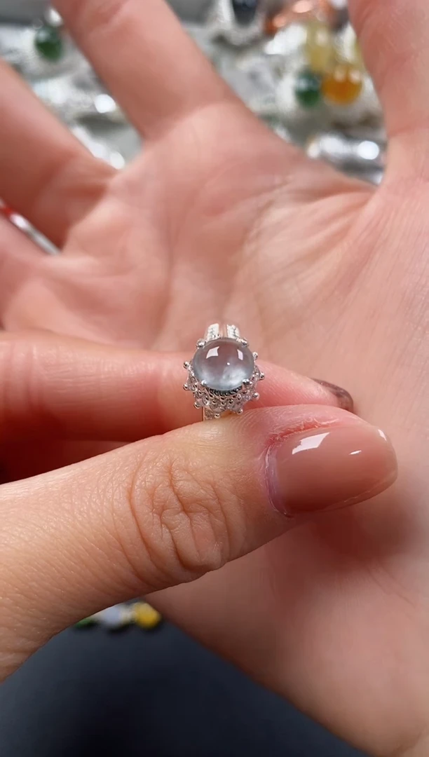 未镶嵌戒指翡翠9999999+1