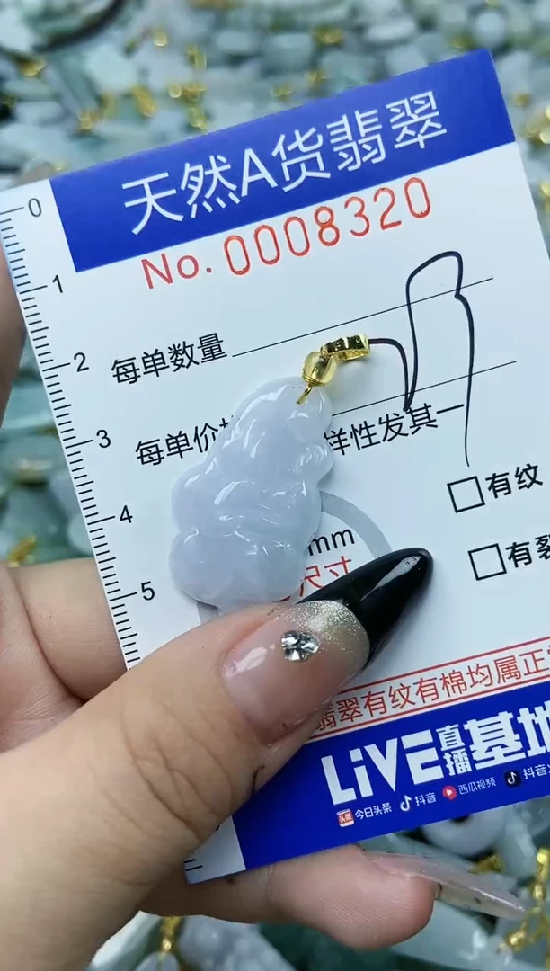 【闪购商品】翡翠颈饰未镶嵌天然A货翡翠