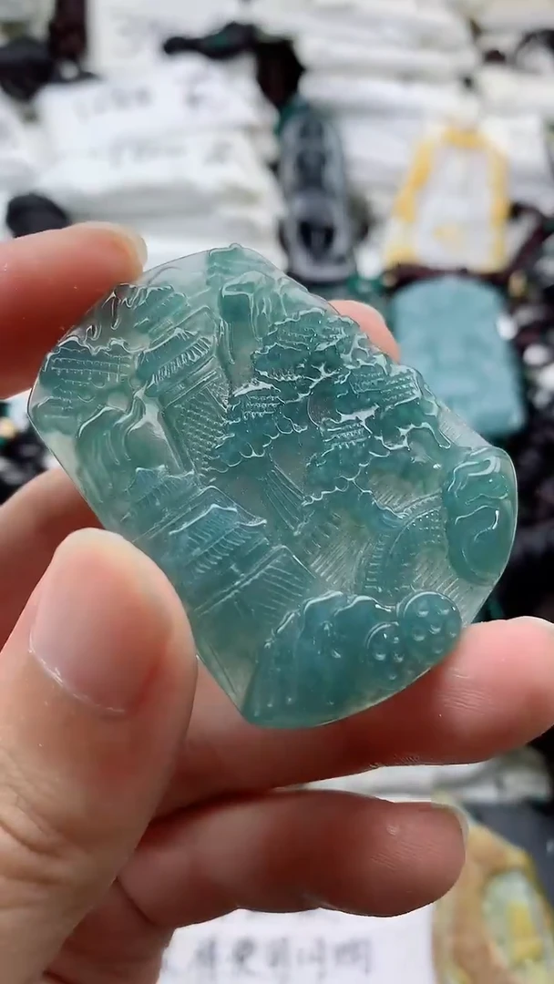 颈饰未镶嵌翡翠8