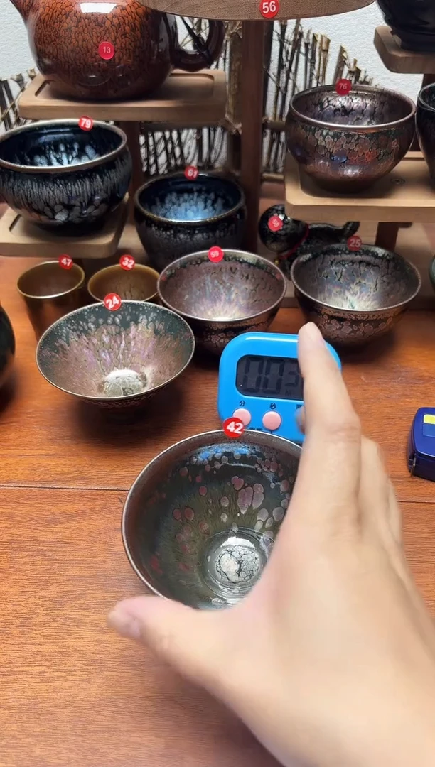茶盏用****142号建盏工匠茶器