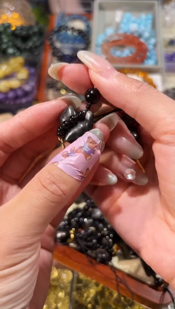 【闪购商品】水晶手链未镶嵌银耀小熊一个