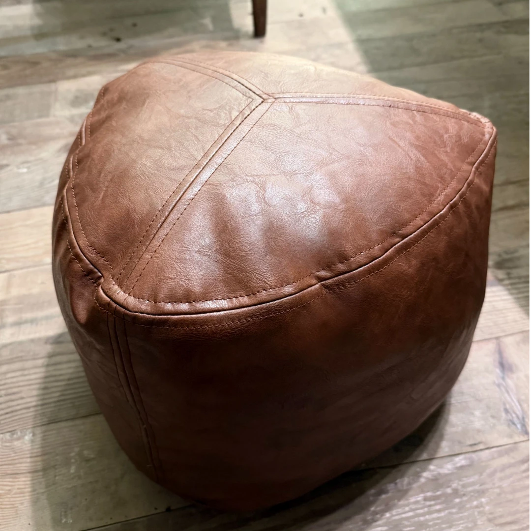 X儿童软软登换鞋凳皮墩墩收纳轻奢换鞋皮凳坐凳脚踏收纳袋