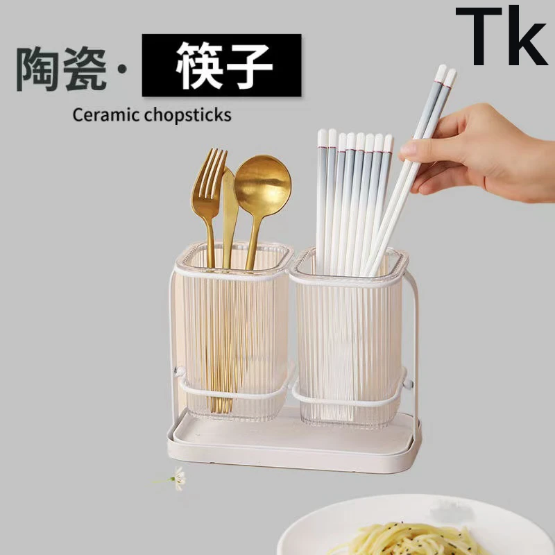 发渐变色骨瓷筷子10双+饭铲 破损联系客服 补贴
