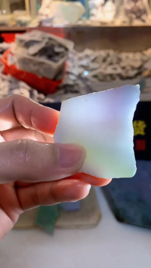 裸石翡翠0朗0翡翠珠宝379