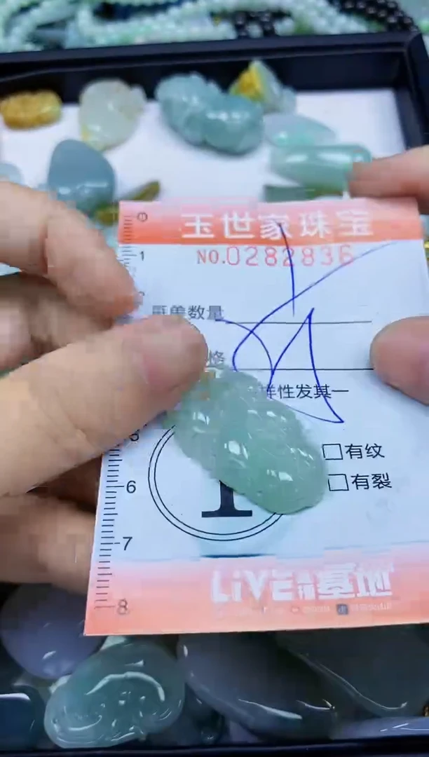 翡翠未镶嵌颈饰闪购0282836