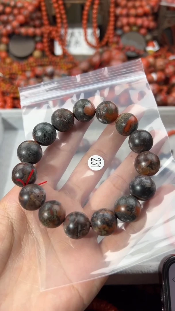 南红玛瑙未镶嵌手串14