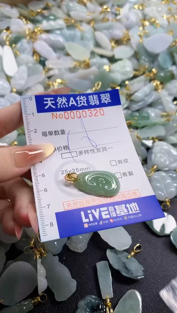 颈饰未镶嵌翡翠天然A货翡翠