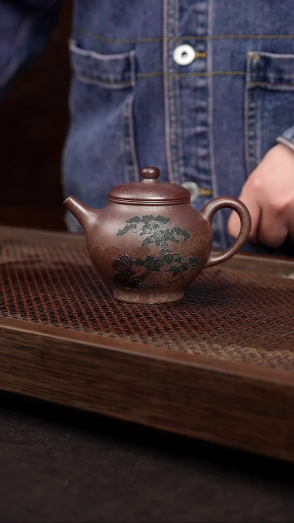 【闪购商品】紫砂茶壶还原烧仓松