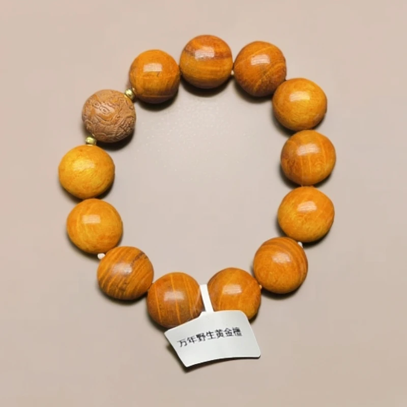 【二毛直播专享】A011黄金檀手串