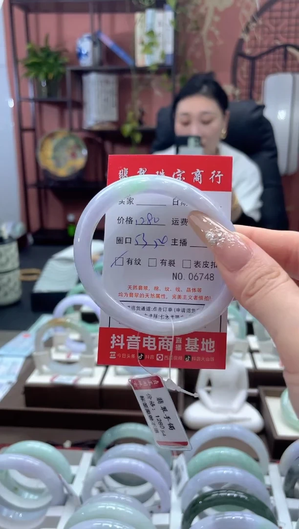 未镶嵌手镯翡翠6748****