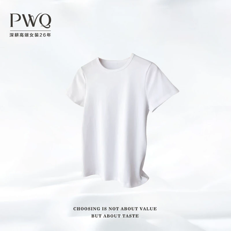 T恤短袖十字立体极简百搭时尚SC-7112-QP