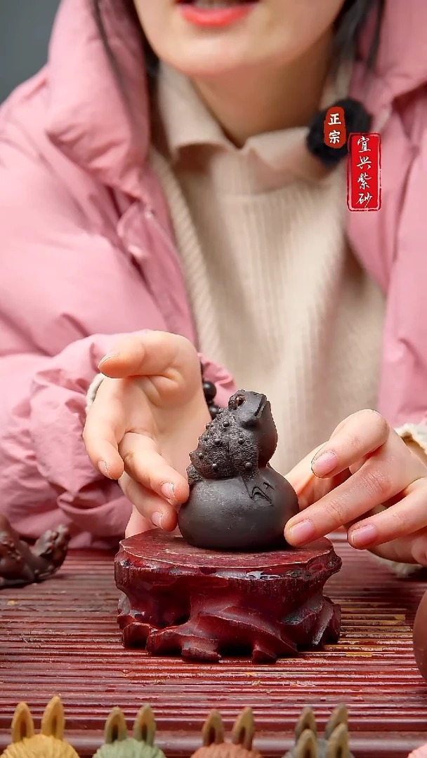 紫砂茶宠宜兴紫砂茶宠摆件