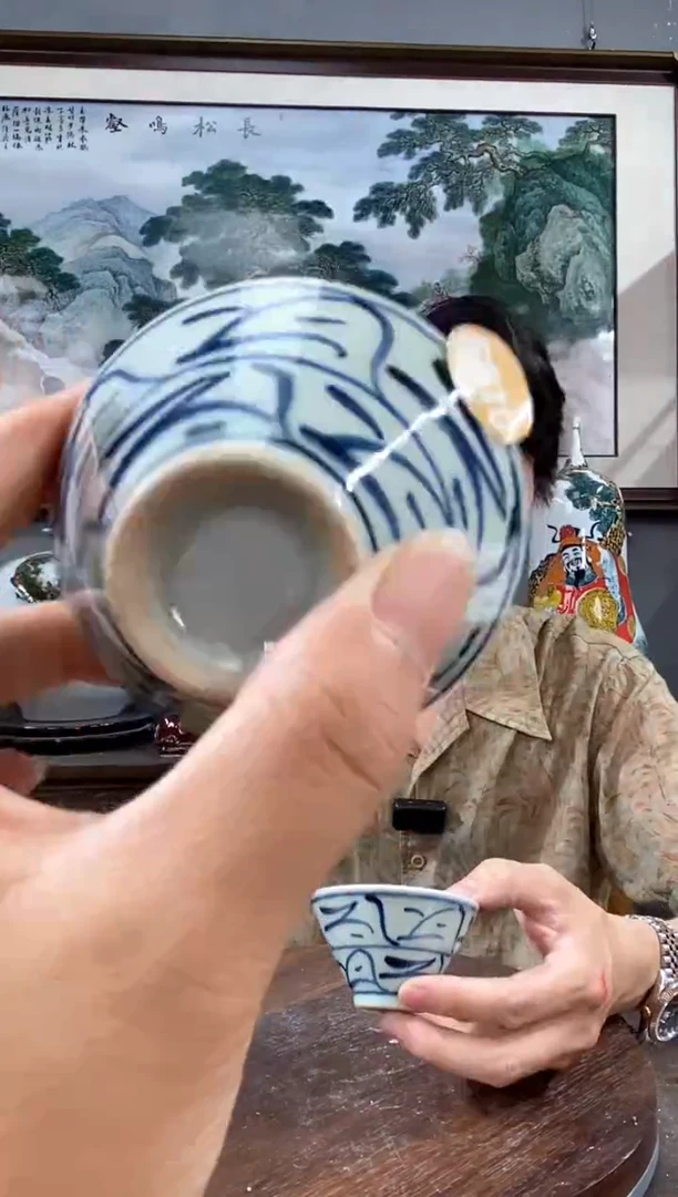 吴义松陶瓷联盟手绘陶瓷编号：5610 拍一发2