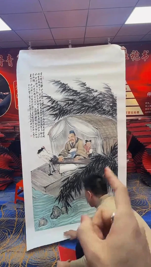 【闪购商品】国画手绘国画山水花鸟作品