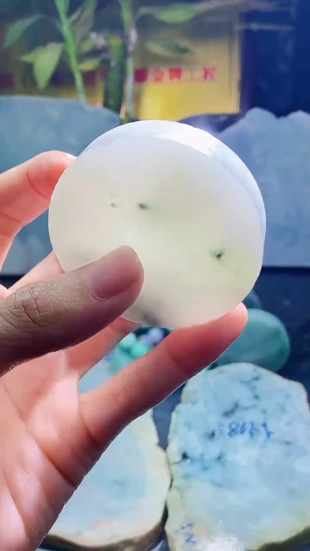 未镶嵌挂件翡翠小雨59