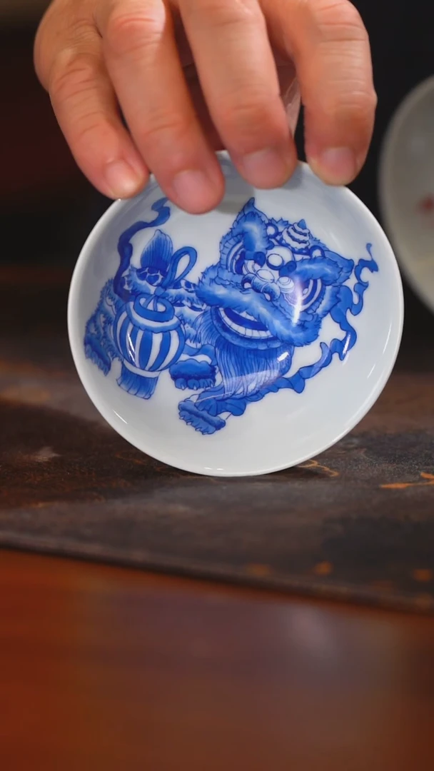 【含月阁】狮子普洱杯