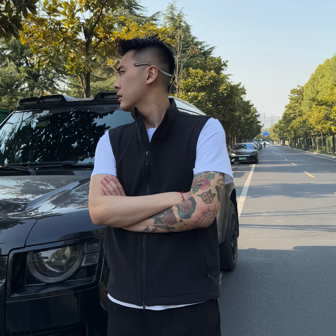 【KE云朵绒马甲】春季马甲春秋户外多功能保暖外套百搭叠穿立领上衣