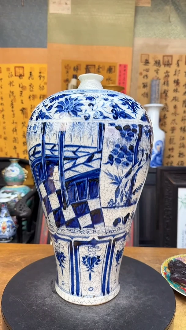 【闪购商品】瓶景德镇陶瓷客厅摆件