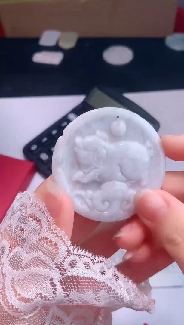 颈饰未镶嵌翡翠0芹0翡翠珠宝730