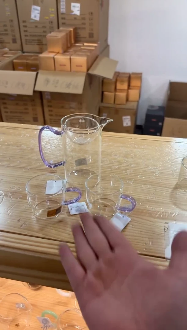 禾器沁润茶海浅紫色+禾器清禾杯2个装