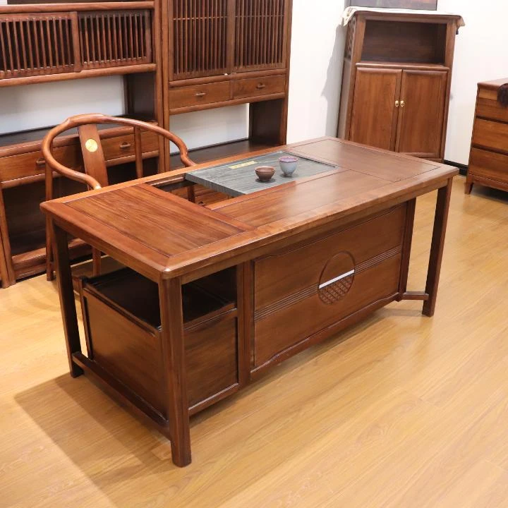 乾元格木新中式茶桌家用客厅简约