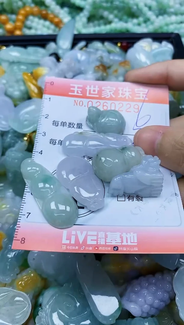 翡翠未镶嵌颈饰闪购0260229