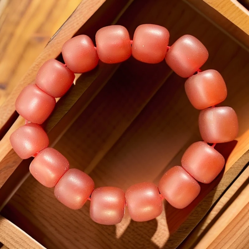 牛血红 手串  玛瑙 带礼盒 CC 576