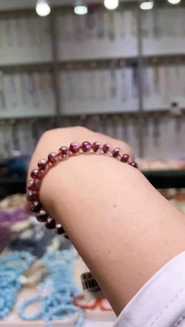 未镶嵌手链水晶多样性发其一金草莓6.5+