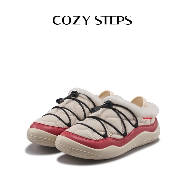 35-37码秋冬家居软底真皮透气防滑羊皮毛女鞋半拖低帮百搭冬季