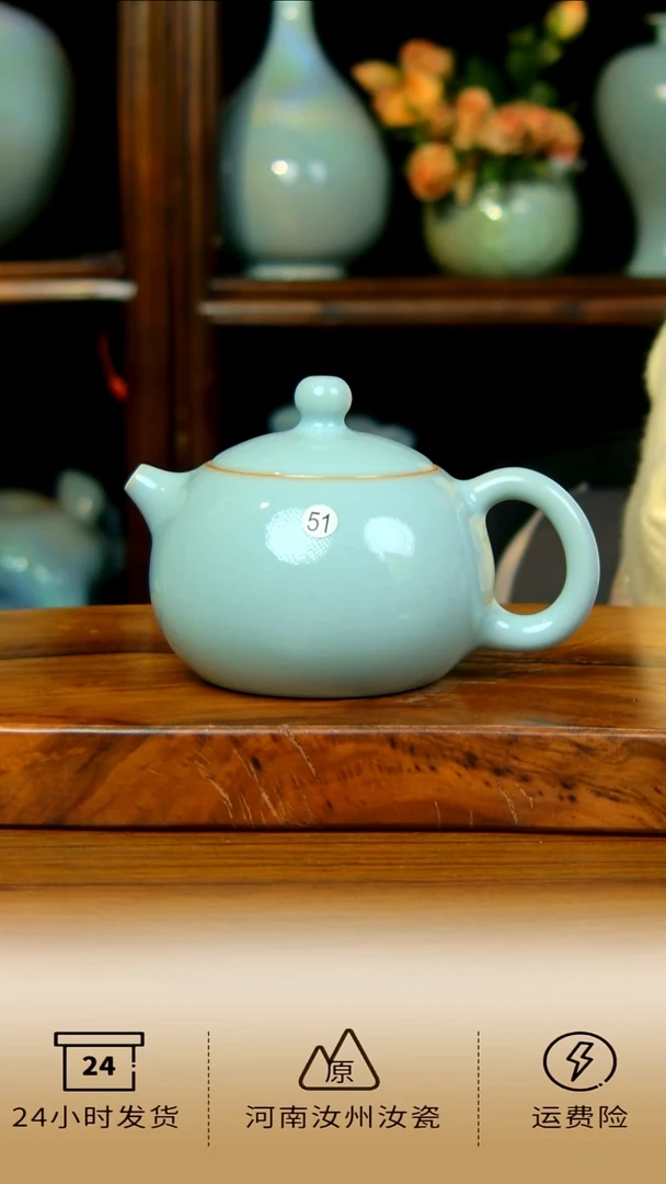 陶瓷郗奎奎老师全手工西施壶不完美