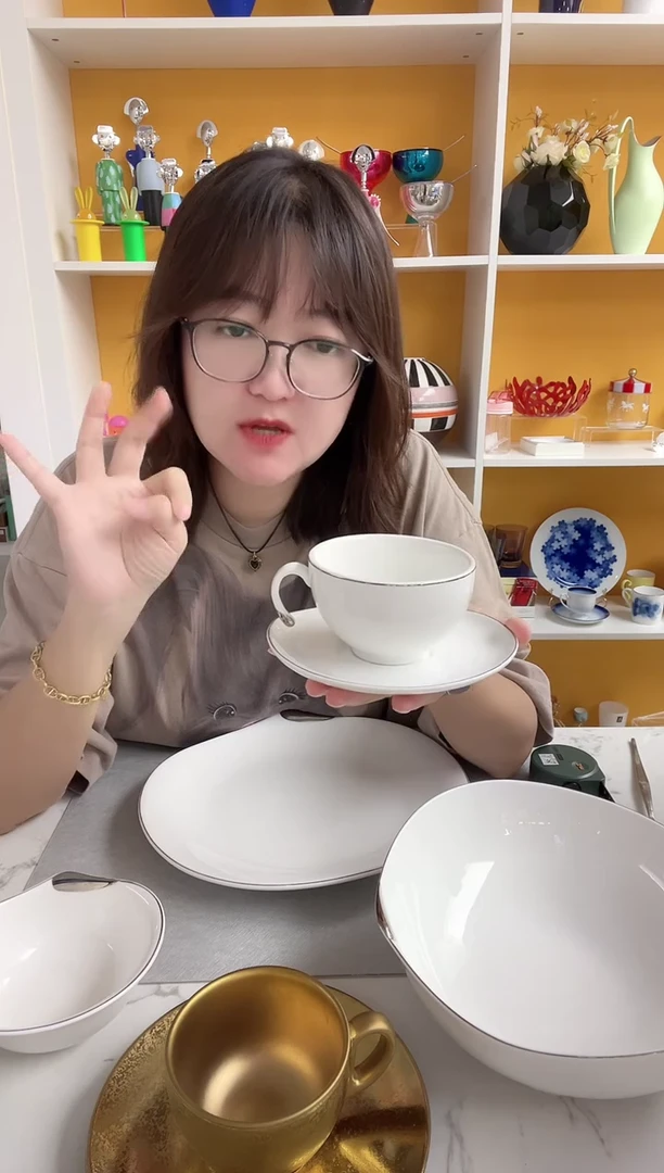 意大利敦迪 水滴 咖啡杯碟