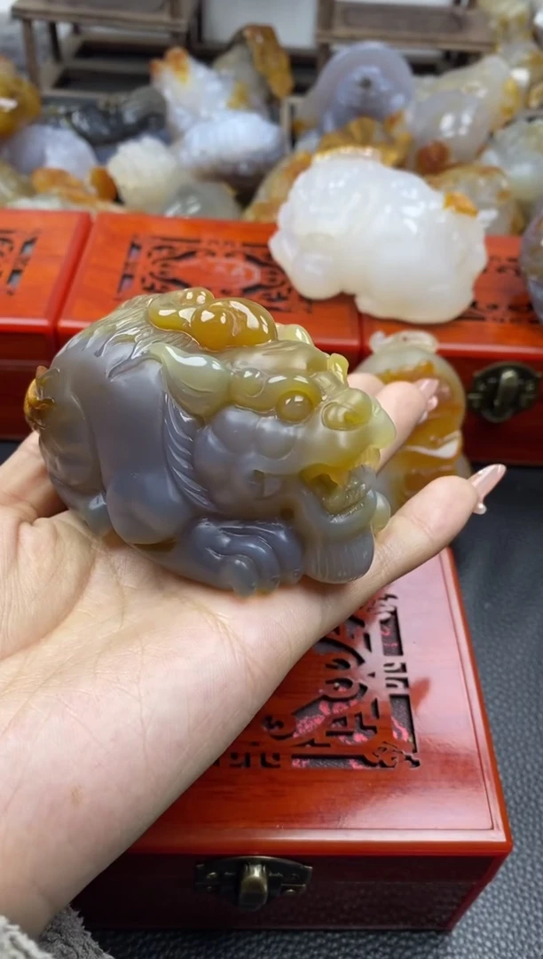 【闪购商品】玛瑙/玉髓手把未镶嵌00