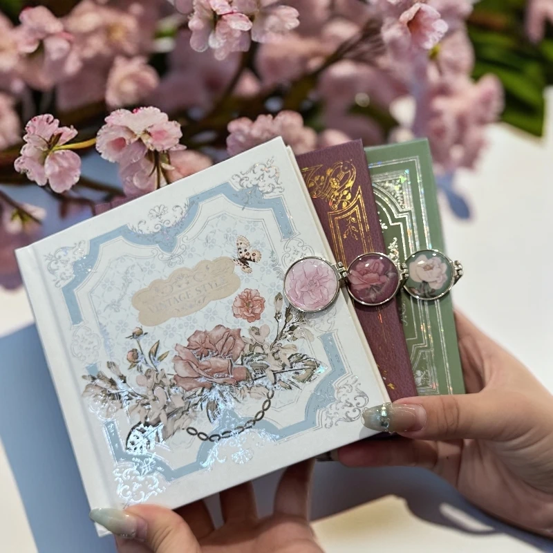 洛丽丝之梦异形磁扣彩页手账本