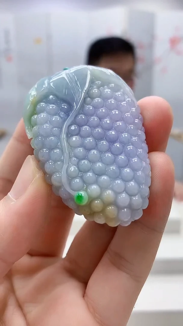 定制翡翠未镶嵌5124bb-毛货挂件15