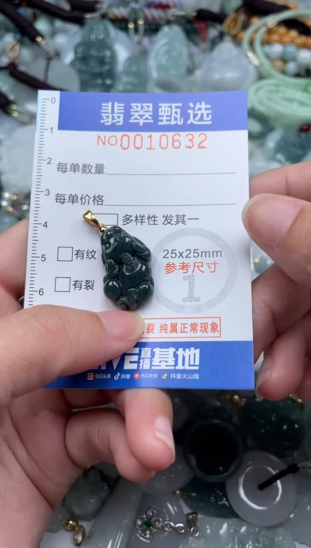颈饰未镶嵌翡翠10633