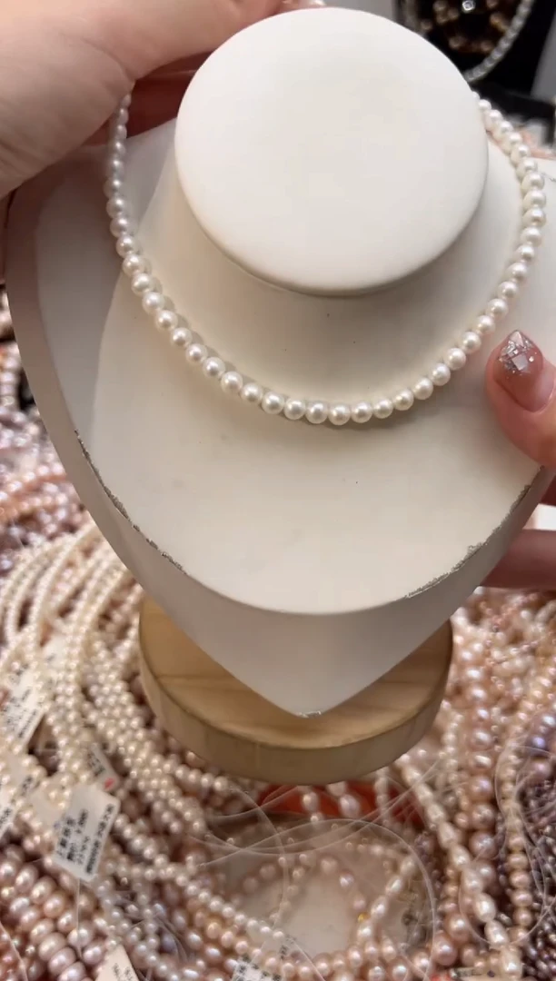 未镶嵌淡水珍珠福利强光*正圆强光5mm左右