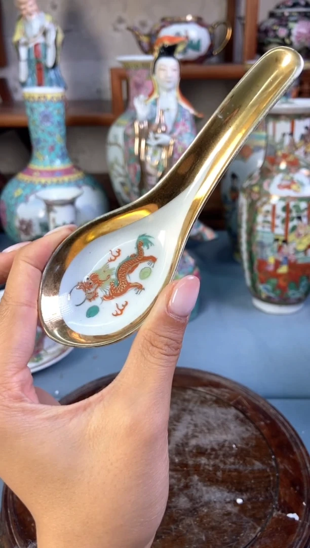 瓷片微瑕慎拍景德镇窑老厂瓷器单件