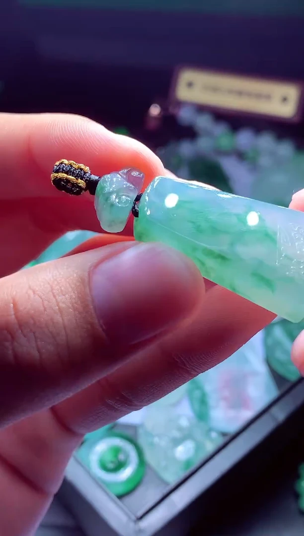 未镶嵌定制翡翠秀*#翡翠毛货定制