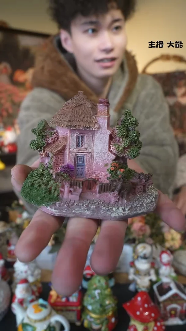 【闪购商品】默认微瑕高端树脂陶瓷摆件Q