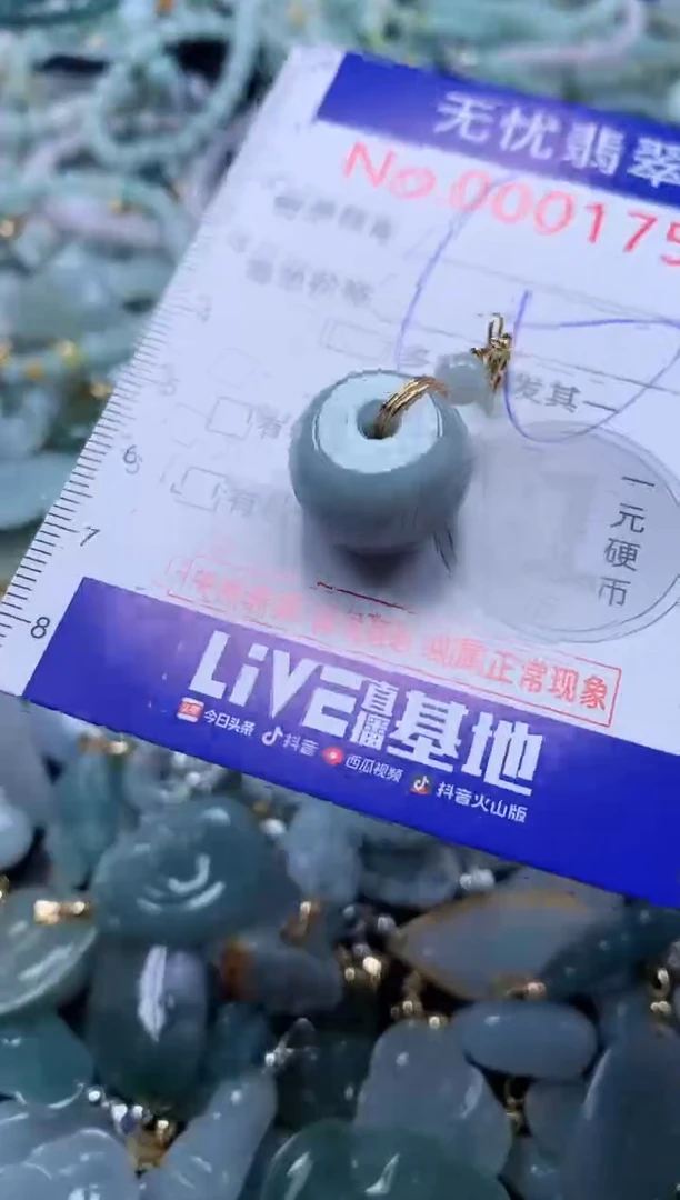 翡翠未镶嵌吊坠(不含链)1750