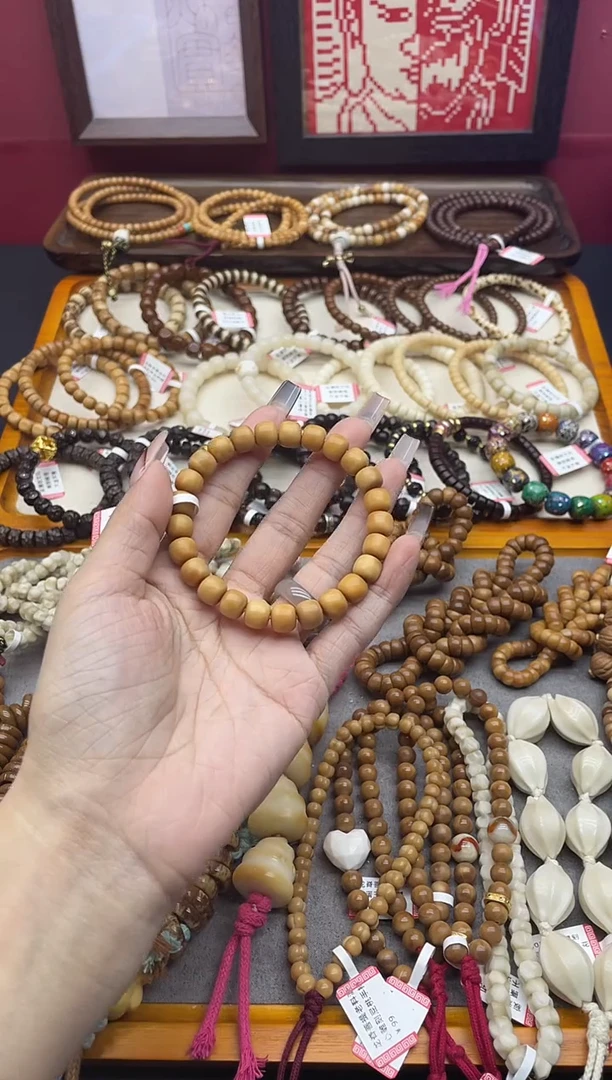 手串龙脊菩提龙脊菩提糖心老料老型桶珠手串