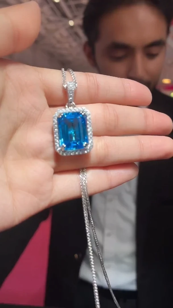 银S925镶嵌托帕石其他（扎德严选）