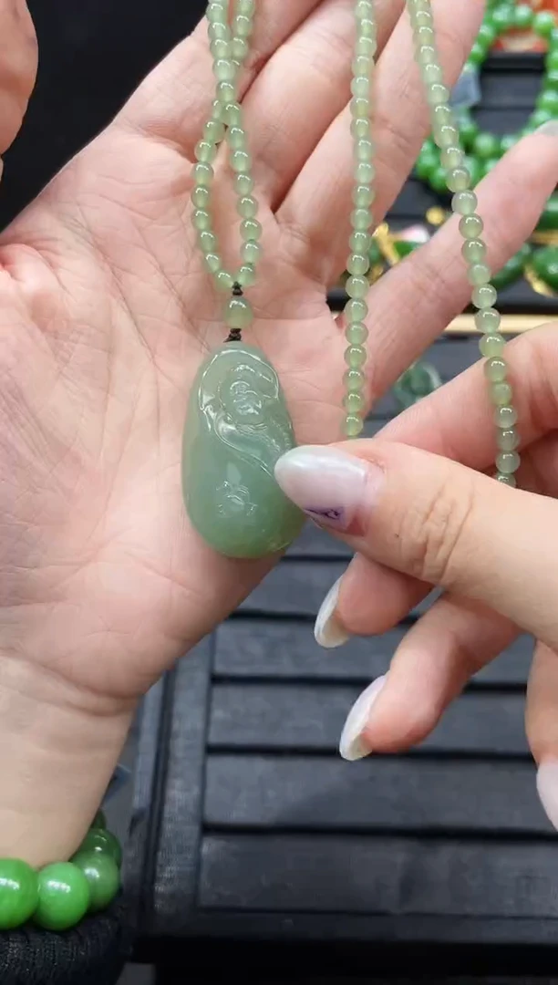 【闪购商品】和田玉未镶嵌套链多样性发一Z