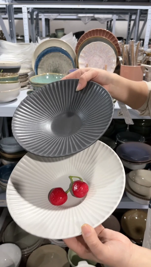 【闪购商品】瓷片外贸尾货瑕疵满20包邮X2 小号白加灰