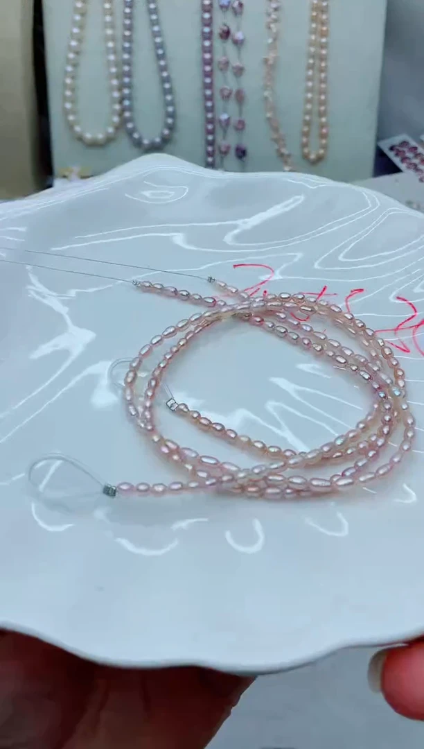 颈饰未镶嵌淡水珍珠多样性发其一【非无瑕】不做扣