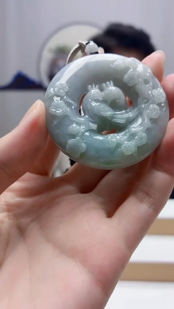 颈饰未镶嵌翡翠5060zm-JJ挂件3