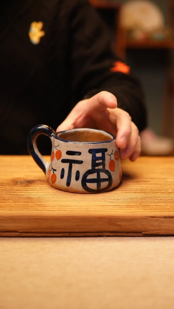 【闪购商品】@@陶园瓷舍@@纯手工手绘@高温釉下彩